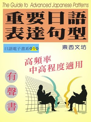 cover image of 重要日語表達句型（有聲書）